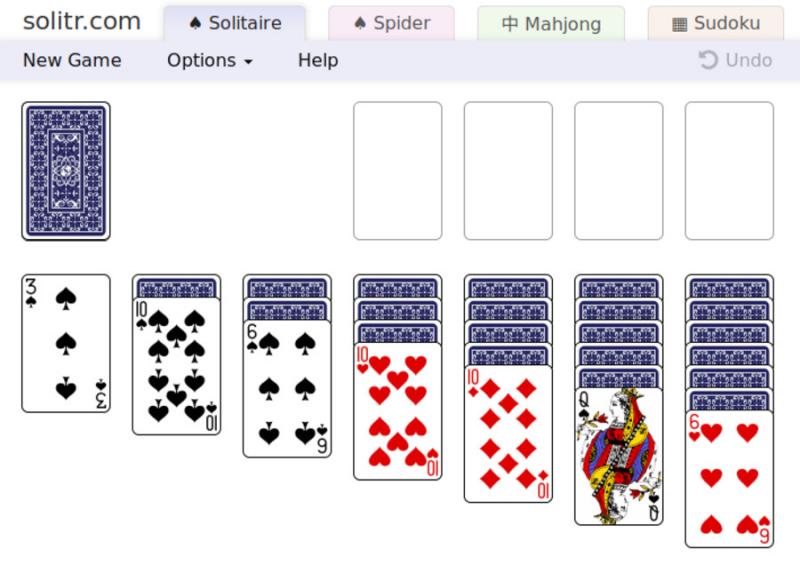 SOLITR - Solitaire Online Card Games 