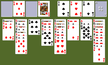 seven of diamonds move